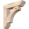 Ekena Millwork Westlake Slat Smooth Bracket w/ Offset Brace, Douglas Fir, 7 1/2"W x 30"D x 30"H BKT0806X30X30WTL06SDF - alternate 1